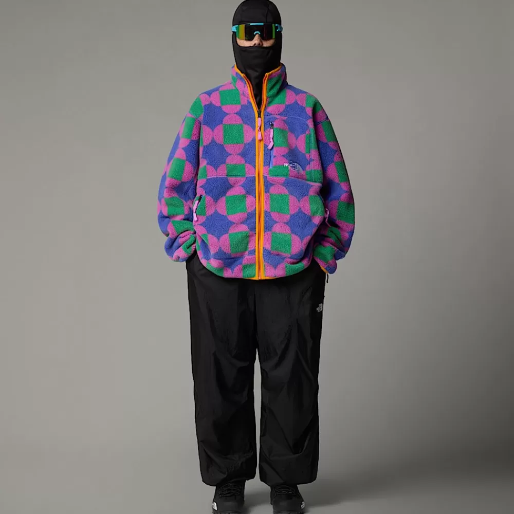 The North Face Fleecetrøjer Og Pullovers | Fleecetrøjer Og Pullovers^Unisex Vendbar TNF X Yinka Ilori Fleecejakke Med Tryk Solar Blue Lets Blossom Together Print