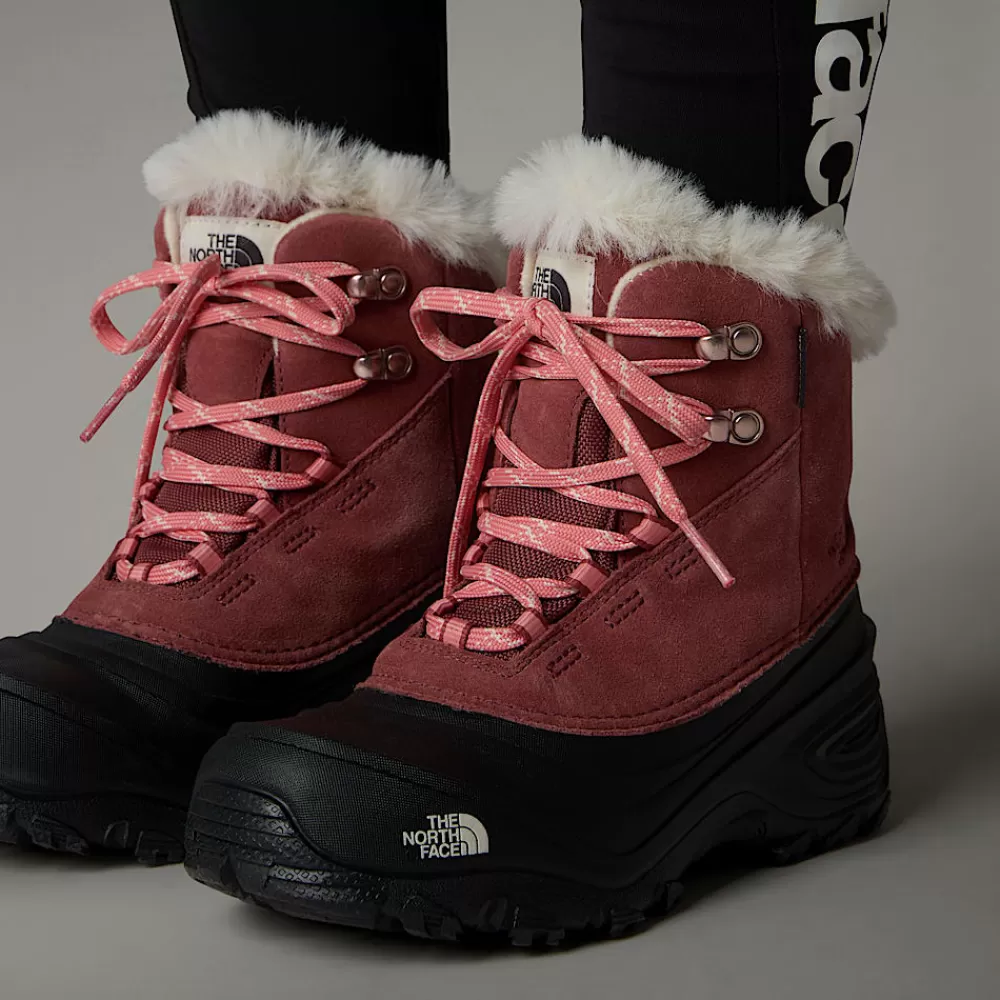 The North Face Fodtøj Børn | Fodtøj Børn^Vandtætte Shellista V Lace Snow Støvler Til Børn CANYON DUST/TERRACOTTA