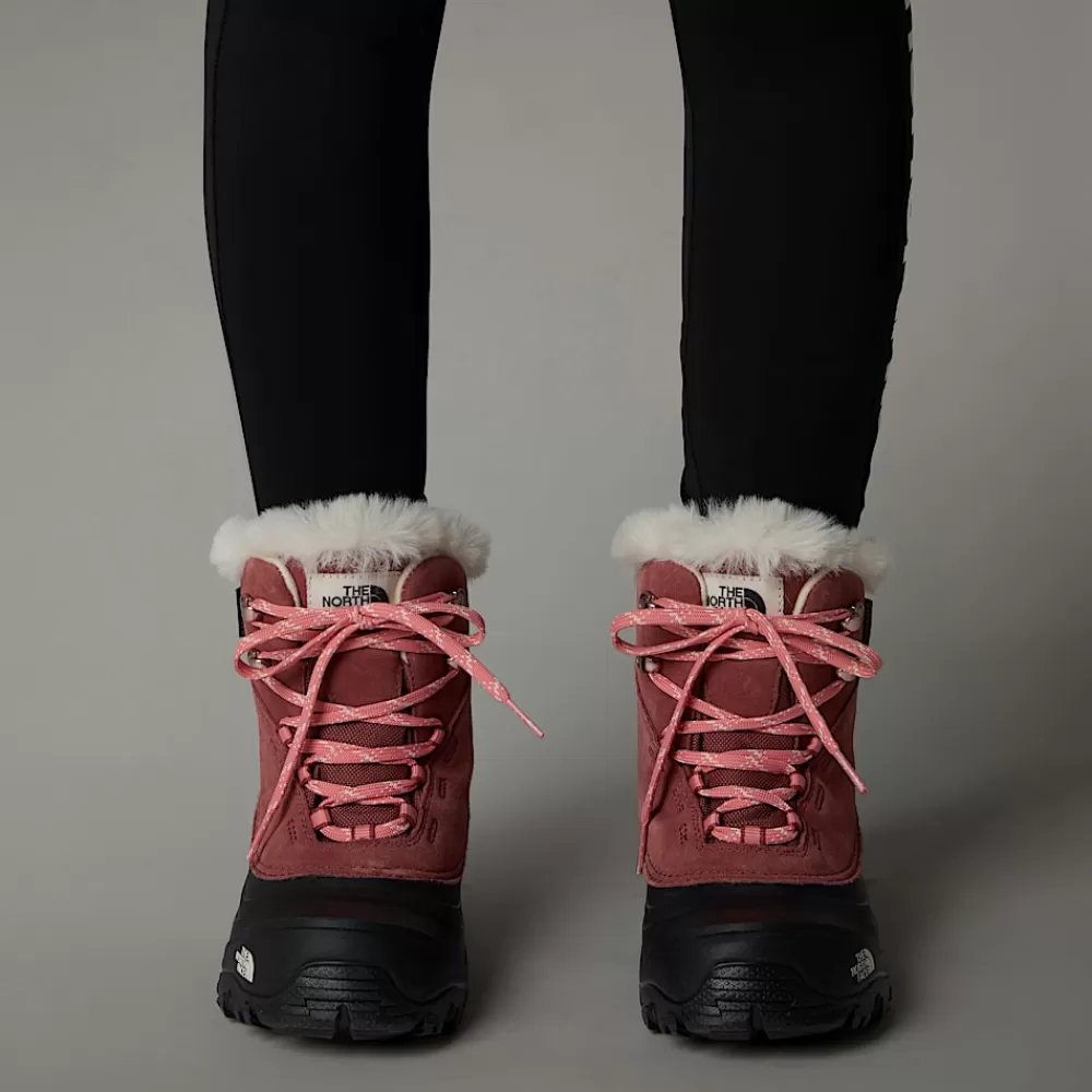 The North Face Fodtøj Børn | Fodtøj Børn^Vandtætte Shellista V Lace Snow Støvler Til Børn CANYON DUST/TERRACOTTA