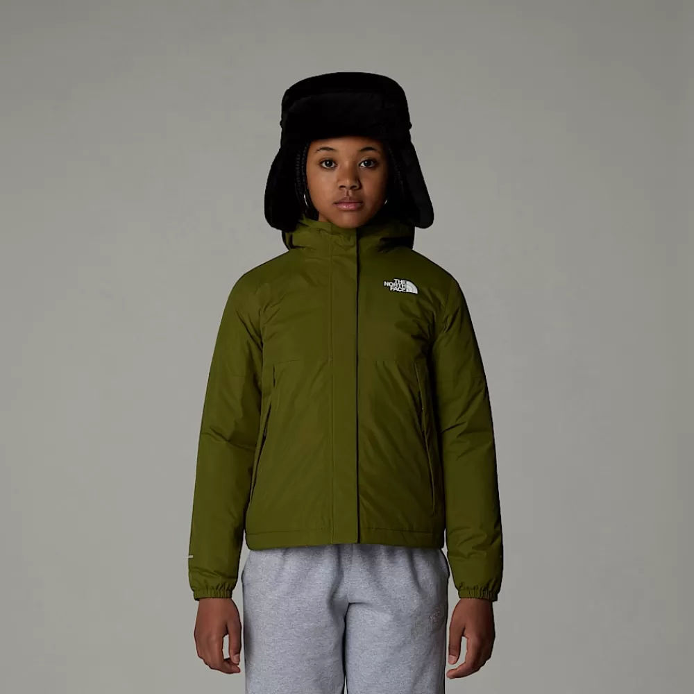 The North Face Jakker | Vandtætte Jakker^Varm Antora Regnjakke Til Piger Forest Olive