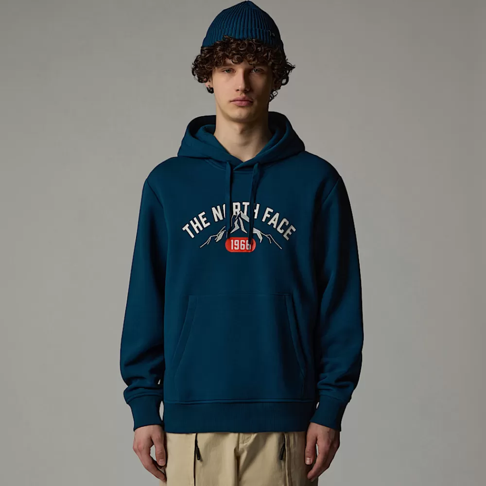 The North Face Hoodies & Sweatshirts^Varsity Graphic Hættetrøje Til Herrer Midnight Petrol