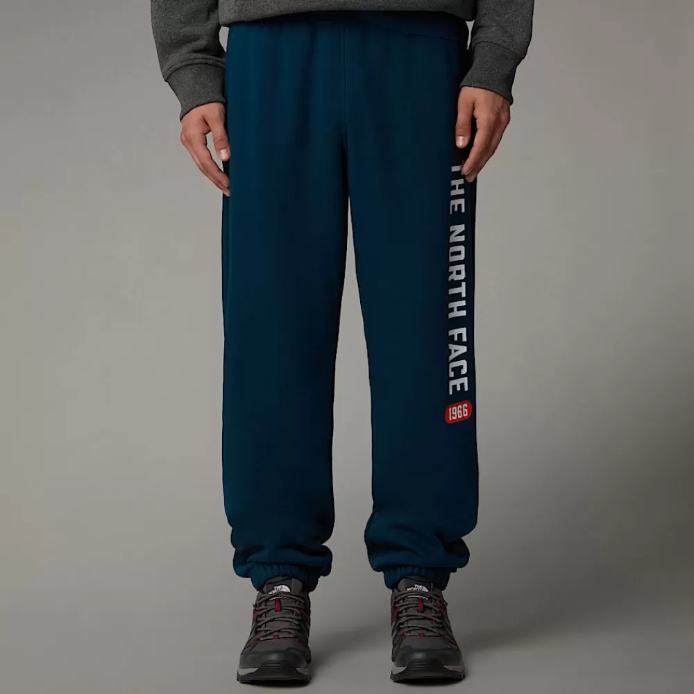 The North Face Pants^Varsity Graphic Joggingbukser Til Herrer Midnight Petrol