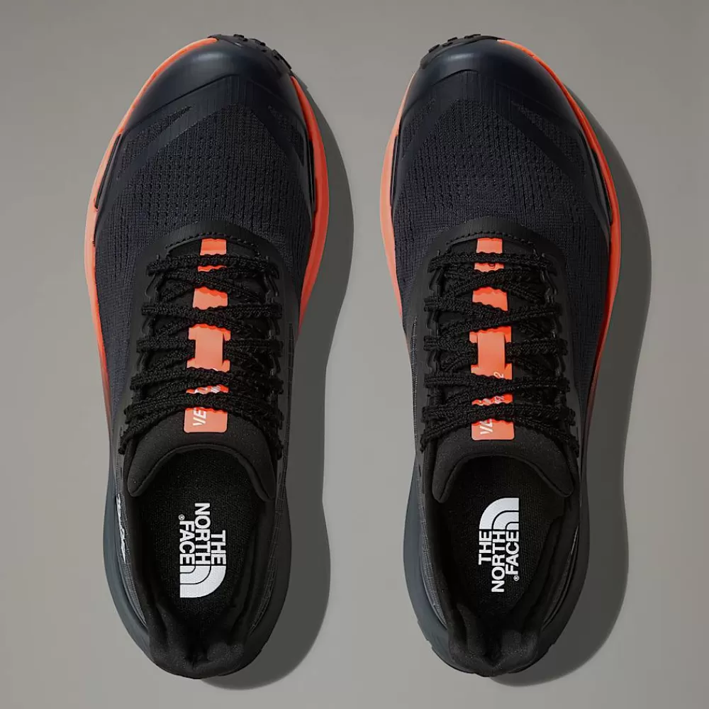 The North Face Trail Run^VECTIV™ Infinite II Trailløbesko Til Herrer ASPHALT GREY/VIVID FLAME