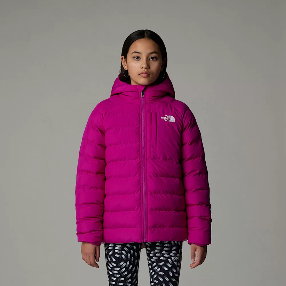 The North Face Jakker^Vendbar Perrito Jakke Til Piger Deep Mulberry