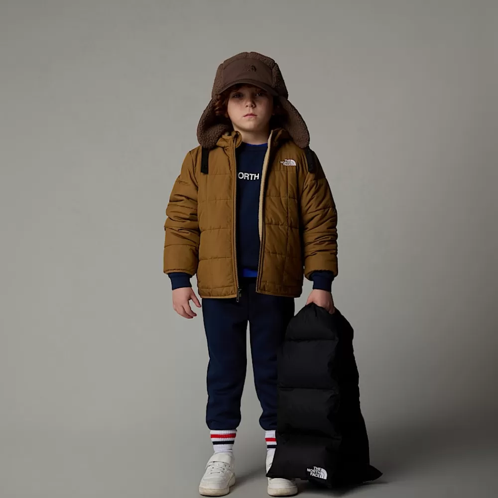 The North Face Småbørn (2-7 År)^Vendbar Shasta Jakke Med Lynlås Og Hætte Til Børn UTILITY BROWN