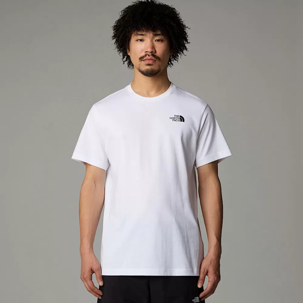 The North Face Shirts & Polos^Vertical T-shirt Til Herrer TNF White