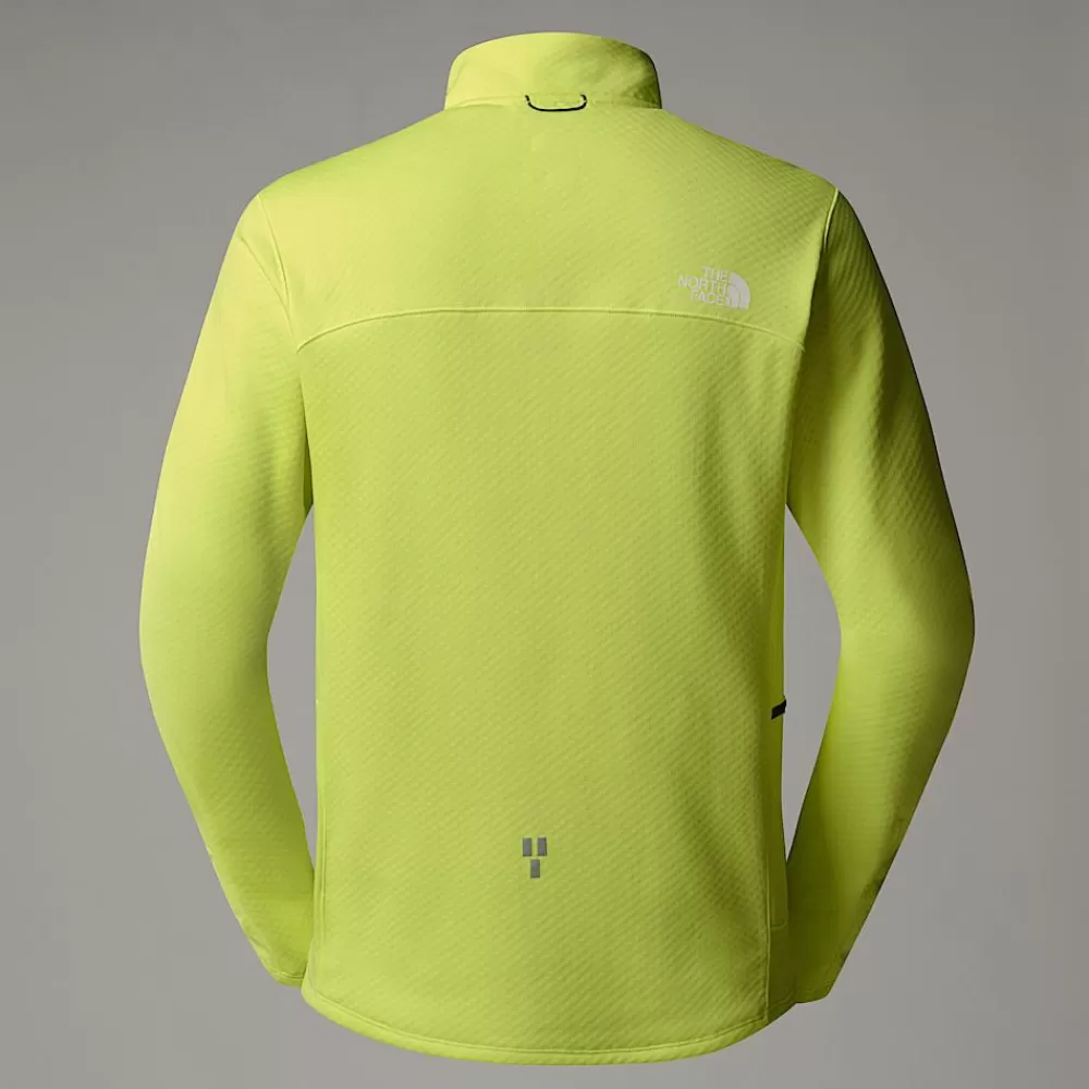 The North Face Hoodies & Sweatshirts^Winter Warm Pro Fleece Med Kvart Lynlås Til Herrer Firefly Yellow